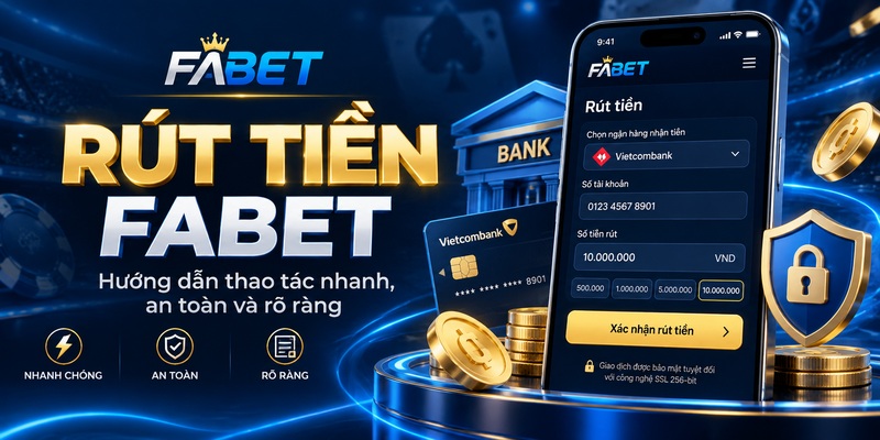 Rút tiền FABET: Hướng dẫn thao tác và kiểm tra giao dịch an toàn